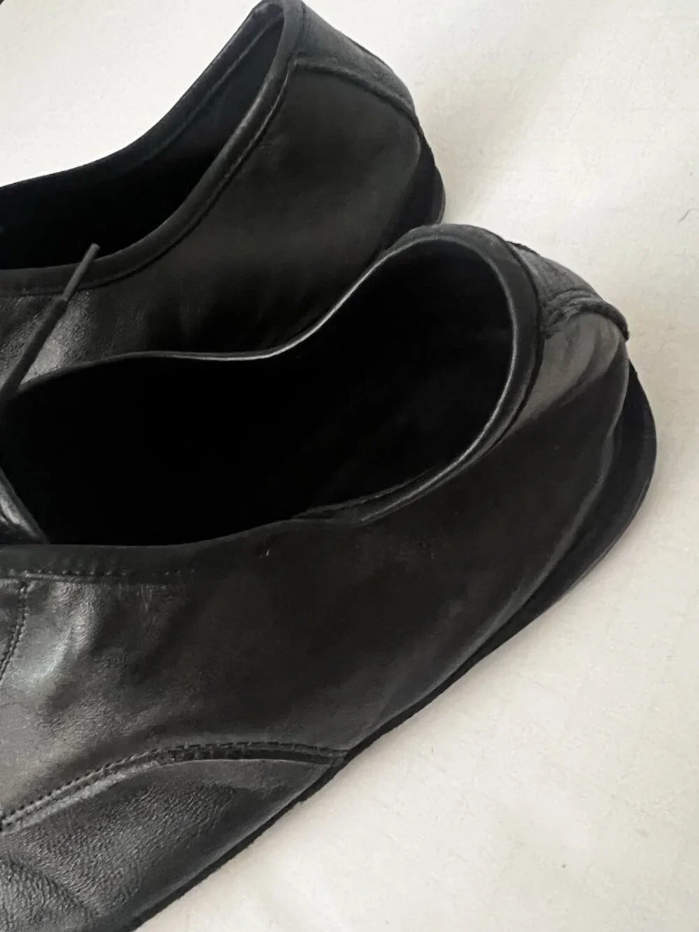 Tadeevo Derby Oxford Men 10.5 Shoes Black Leather Barefoot Minimalist Casual